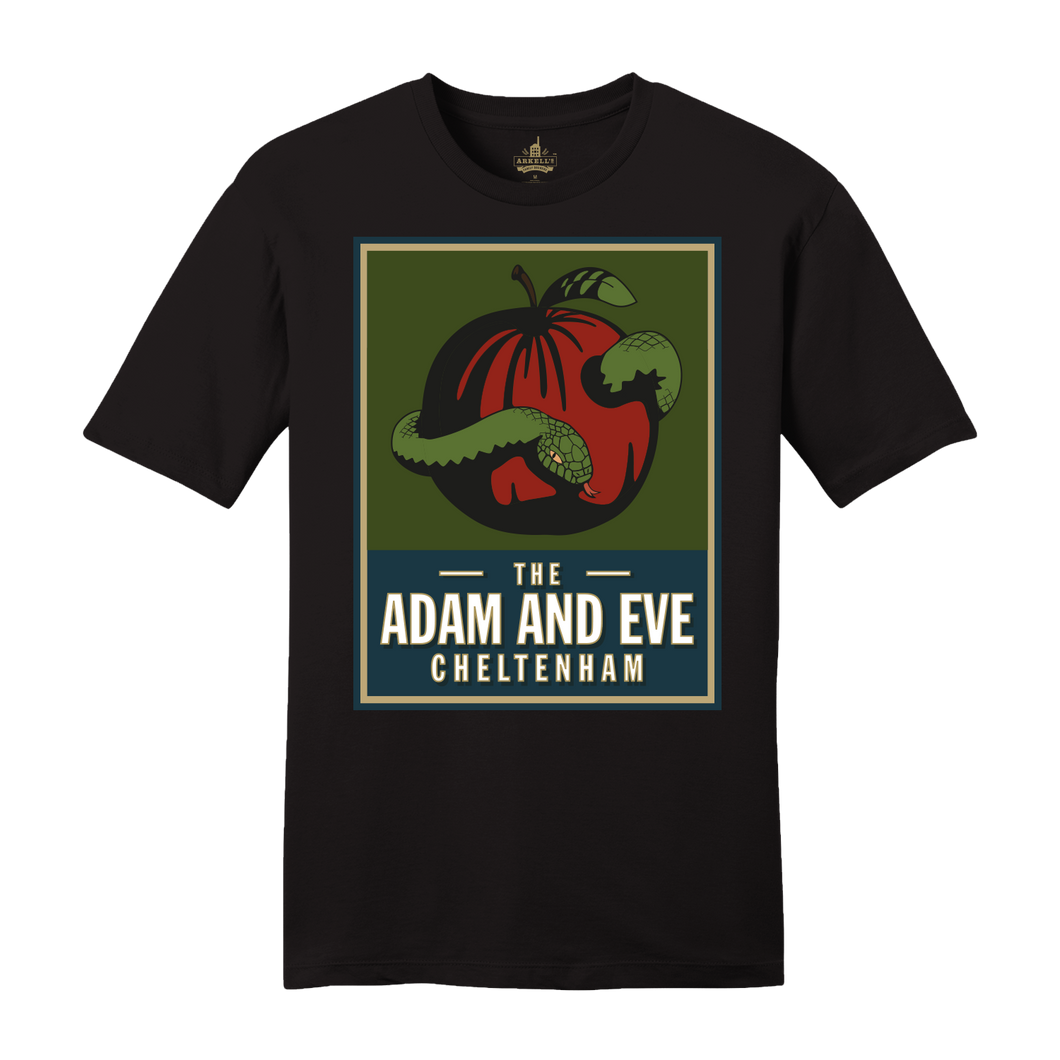 The Adam and Eve Black T-Shirt
