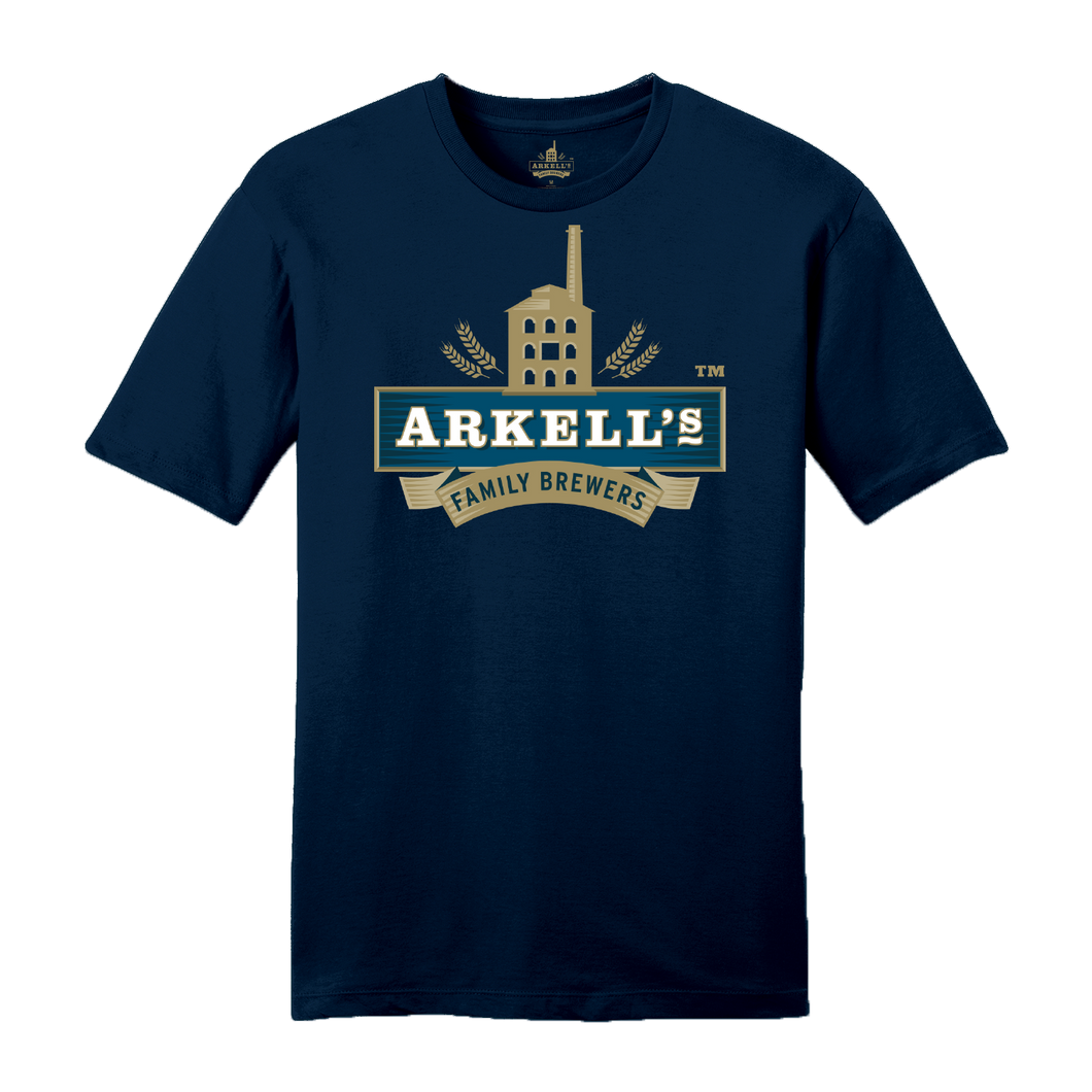 Arkell's Brewery Navy T-Shirt