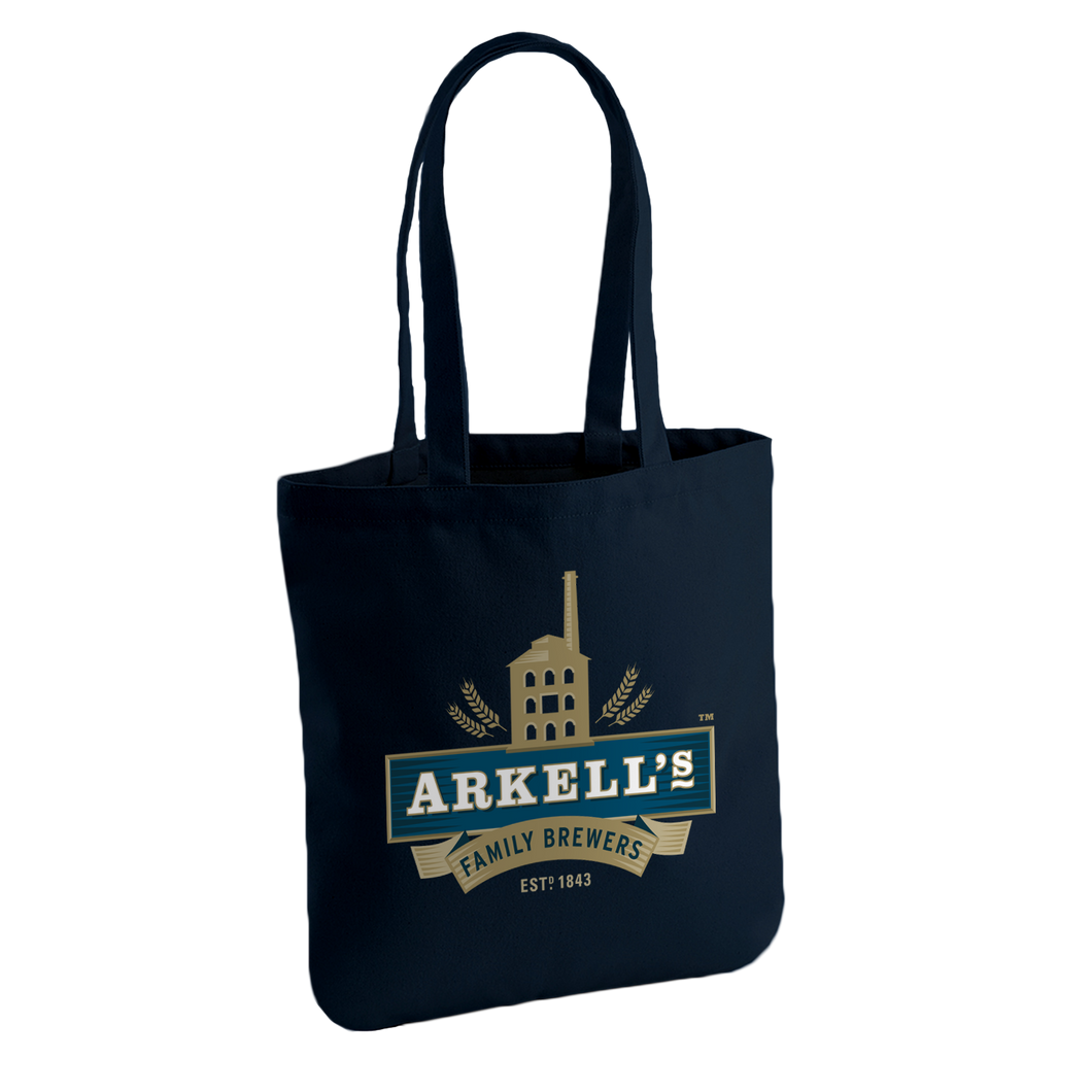 Arkell's Brewery Navy Tote Bag