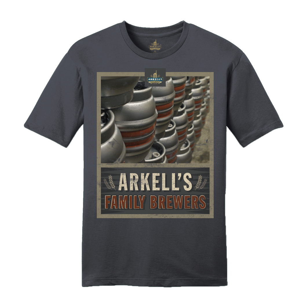 Arkell's Brewery Keg Grey T-Shirt
