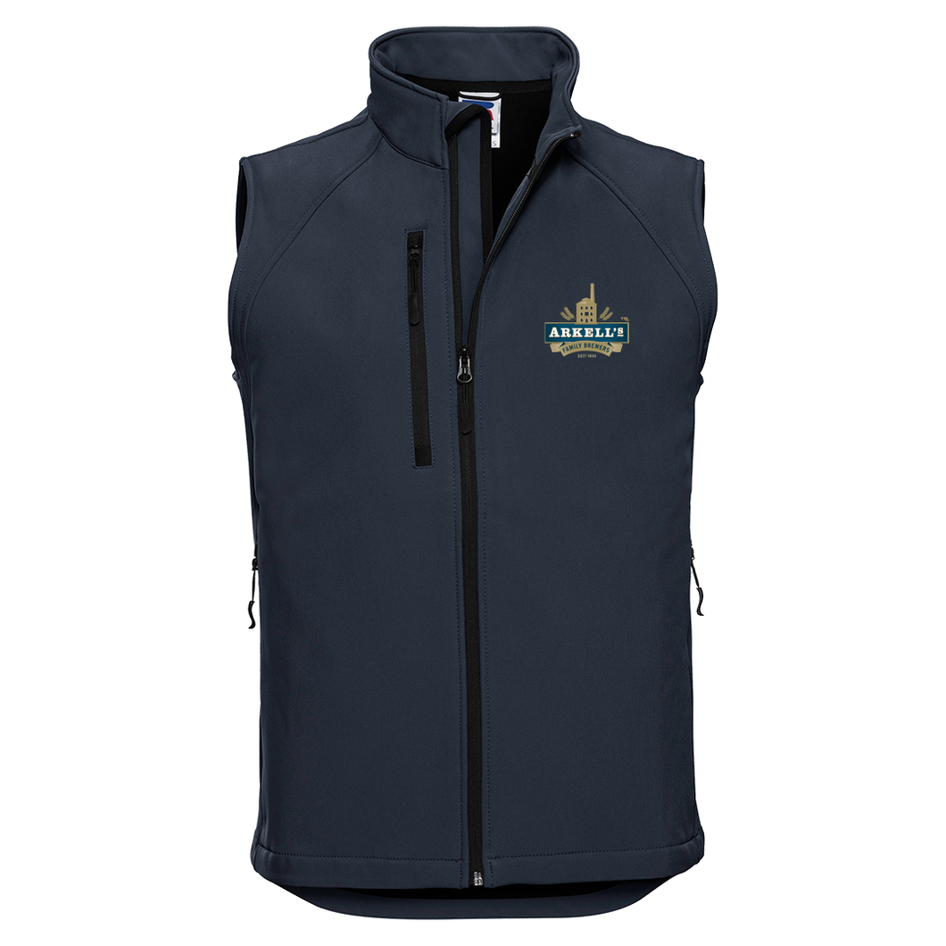 Arkell’s Brewery Softshell Gilet - Navy
